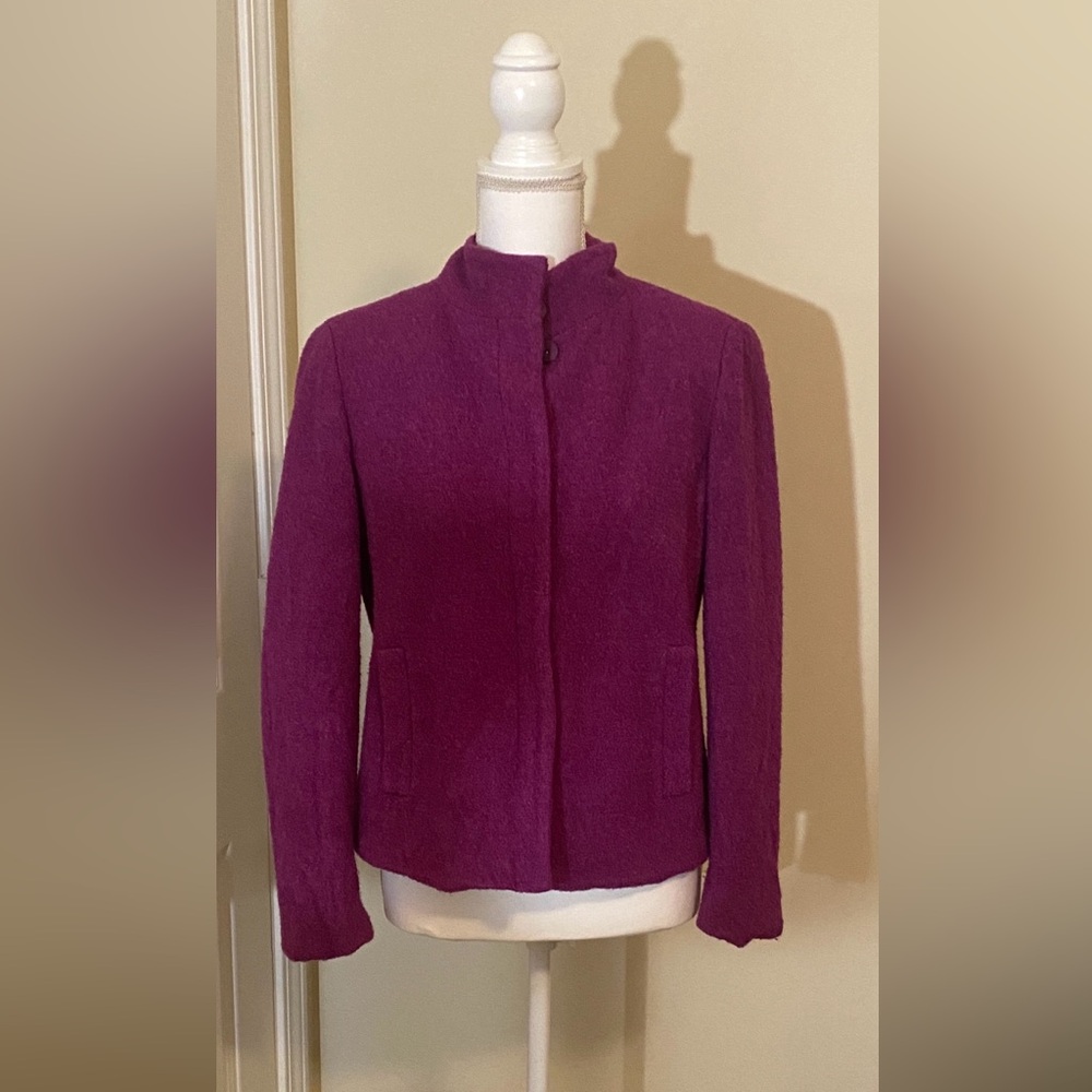 Talbots Rich Purple Blazer